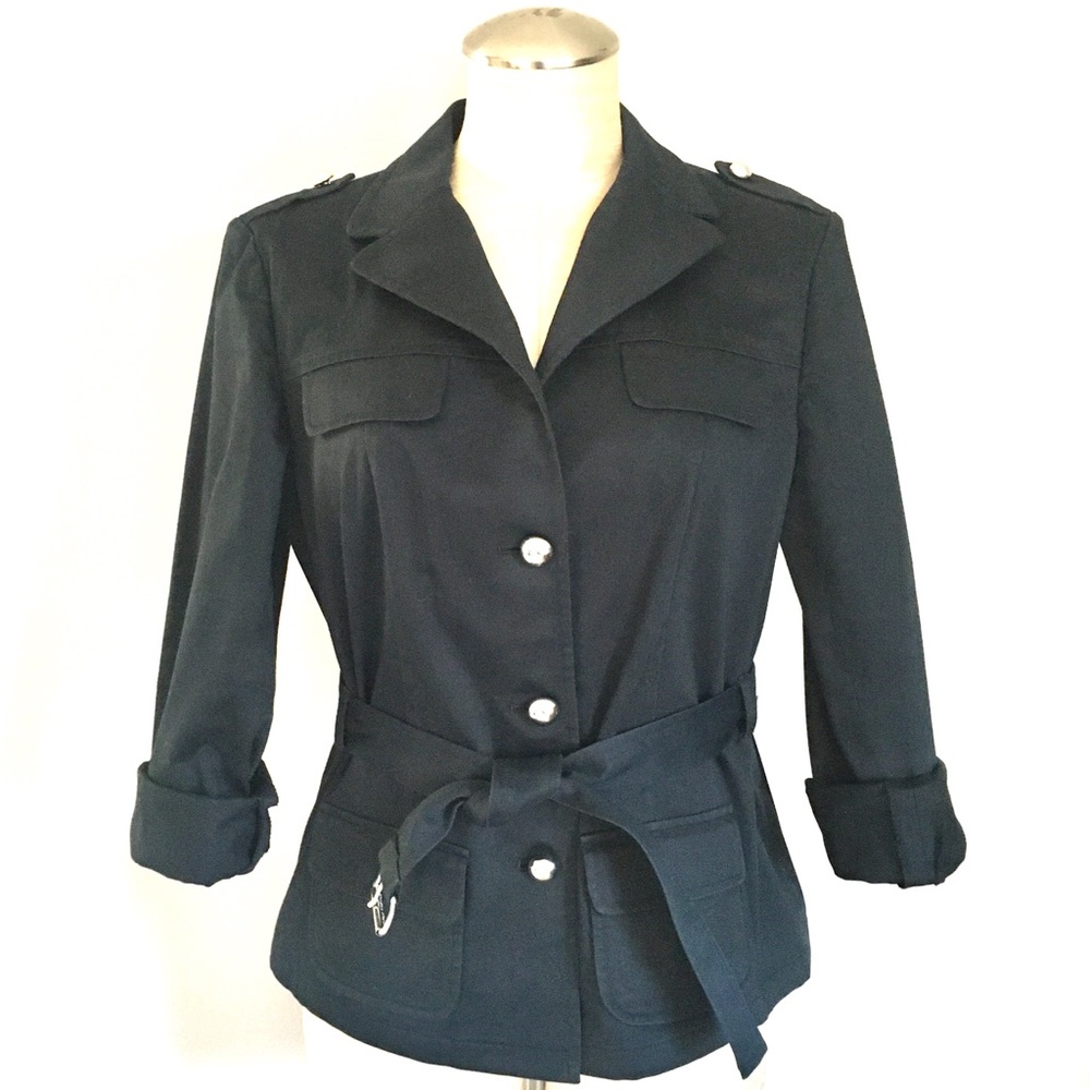 MICHAEL Michael Kors cotton stretch blazer